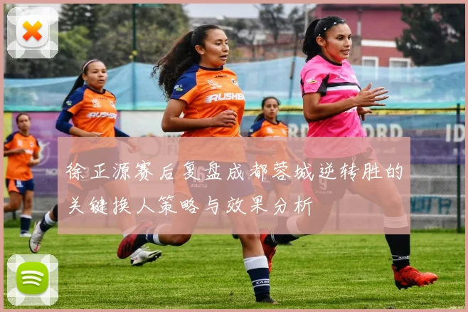 徐正源赛后复盘成都蓉城逆转胜的关键换人策略与效果分析